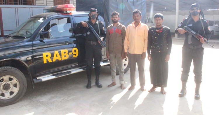 হবিগঞ্জে গাঁজাসহ ৩ মাদক ব্যবসায়ী গ্রেপ্তার