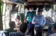 একদিনে ১৮ বাসচালককে সাড়ে ৪২ হাজার টাকা জরিমানা