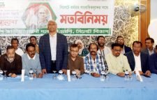 সাংবাদিকদের সাথে মতবিনিময় সিলেট বিভাগ বিএনপি নেতৃবৃন্দের