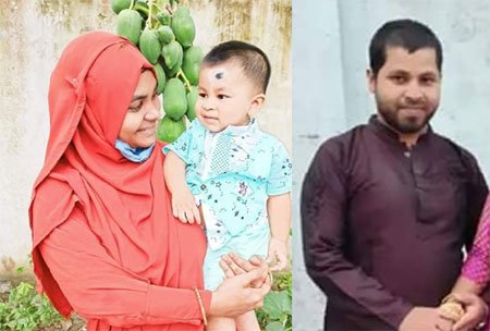 পরকীয়া সন্দেহে স্ত্রী-সন্তানকে গলা কেটে হত্যা