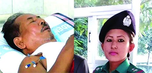 বাবাকে সুস্থ করে তুলতে মহুয়ার লড়াই