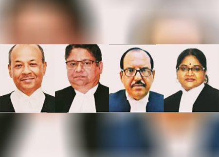 সুপ্রিম কোর্টের আপিল বিভাগে চার বিচারপতি নিয়োগ