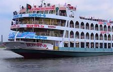 মাঝনদীতে ফের লঞ্চে আগুন, বড় দুর্ঘটনা থেকে রক্ষা পেল যাত্রীরা