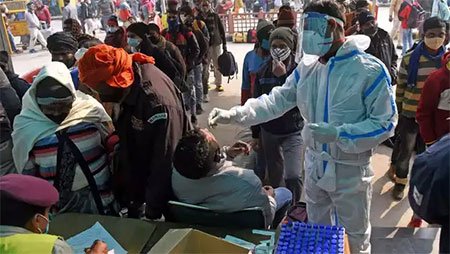 ভারতে একদিনে করোনায় আক্রান্ত ১,৭৯,৭২৩