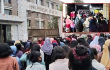 শাবিতে আন্দোলনরত শিক্ষার্থীদের উপর ‌‘ছাত্রলীগের হামলা’