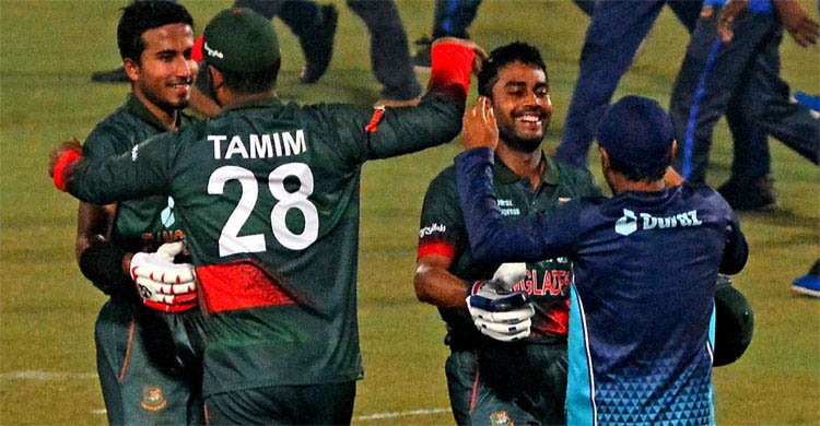 টাইগারদের অবিশ্বাস্য জয়