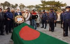 চুনারুঘাটে মুক্তিযোদ্ধা আব্দুল কাইয়ূমের দাফন সম্পন্ন