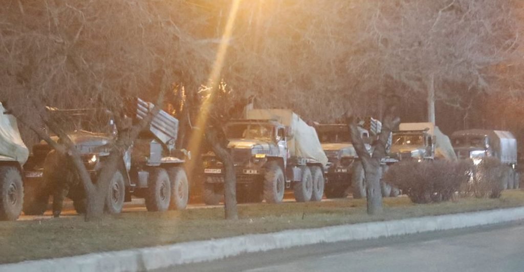 ইউক্রেনের সামরিক সদর দপ্তরে হামলা