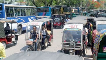 সিলেটে ঢিলেঢালা হরতাল