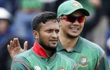 সাকিব সেরা দশে, ১৫ ধাপ উন্নতি তাসকিনের