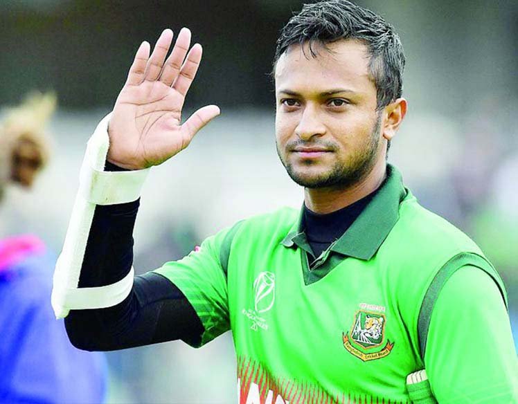 ৩০ এপ্রিল পর্যন্ত সাকিবকে বিশ্রাম দিয়েছে বিসিবি