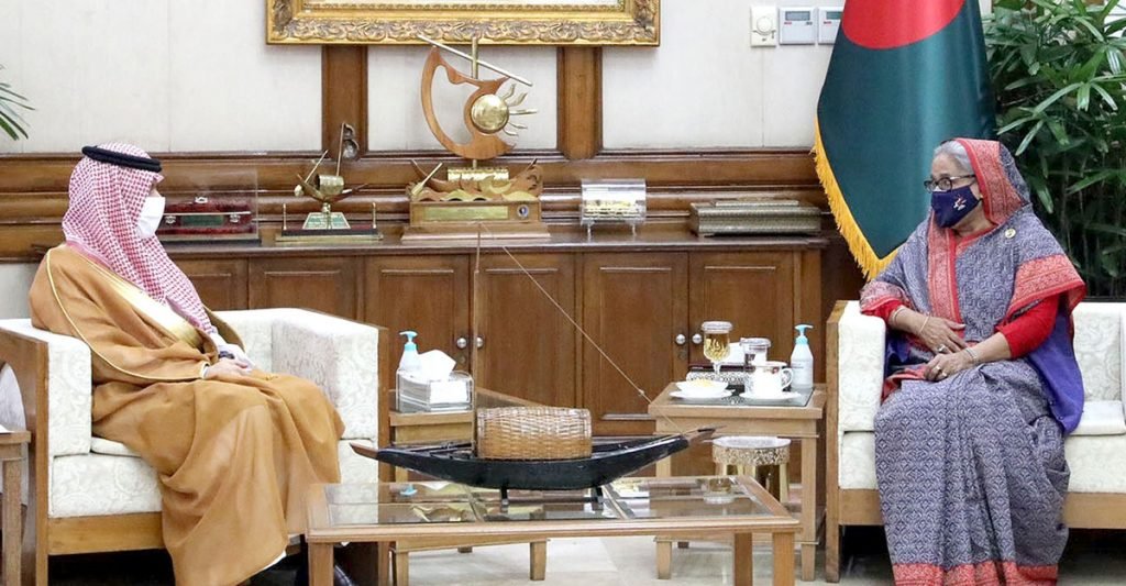 বাংলাদেশে সৌদি আরবের বড় ধরনের বিনিয়োগ চেয়েছেন প্রধানমন্ত্রী