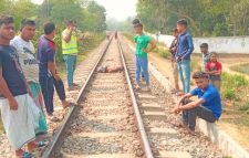 ট্রেনে কাটা পড়ে এক যুবকের মৃত্যু