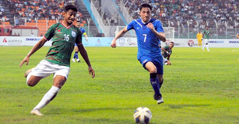 মঙ্গোলিয়াকে হারাতে পারল না বাংলাদেশ