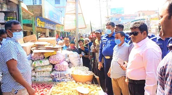 পৌরশহরের যানজট নিরসনে অবৈধ স্থাপনা উচ্ছেদ