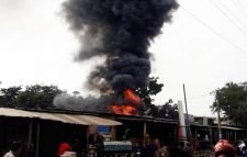সিলেট নগরীর মদিনা মার্কেটে ভয়াবহ অগ্নিকাণ্ডে নারীর মৃত্যু