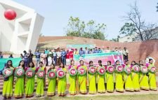 সিলেটে বর্ণাঢ্য আয়োজনে স্বাধীনতার মাসকে বরণ