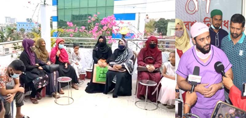 ১০ রোগীর ফ্রি ইএনটি অপারেশন করলেন ডা. নাঈম