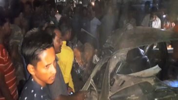 মৌলভীবাজারের সড়ক দূর্ঘটনায় সহজ প্রকৌশলী নিহত : আহত গাড়ী চালক