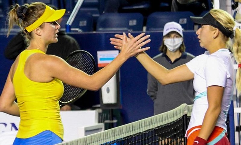 টেনিস কোর্টে রাশিয়াকে হারাল ইউক্রেন