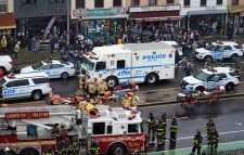 নিউ ইয়র্কে পাতাল রেল স্টেশনে গোলাগুলি