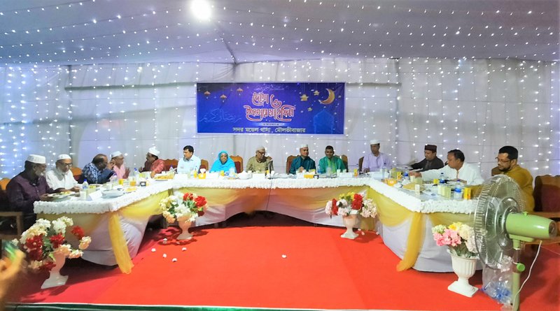 মৌলভীবাজার সদর মডেল থানার আয়োজনে দোয়া মাহফিল ও ইফতার অনুষ্ঠিত
