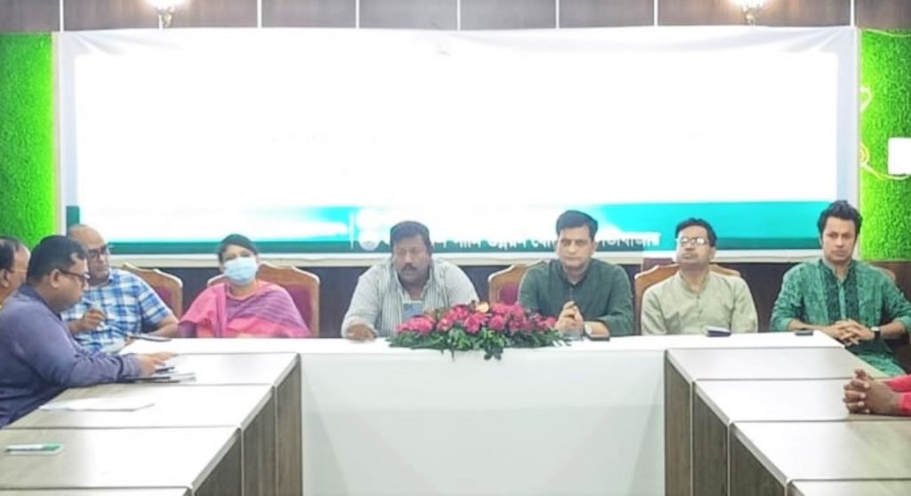 সিলেট অঞ্চলে আকস্মিক বন্যার আশংকা থাকায় পানি সম্পদ ব্যবস্থাপনা ও উন্নয়ন কমিটির সভা