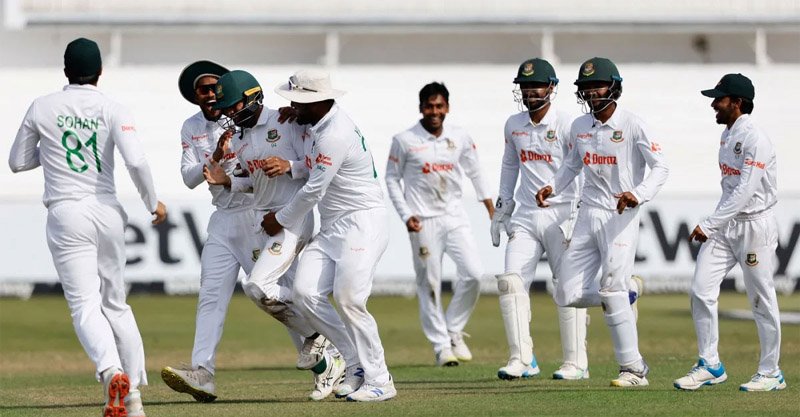 টেস্ট জিততে ২৭৪ রান লাগবে বাংলাদেশের