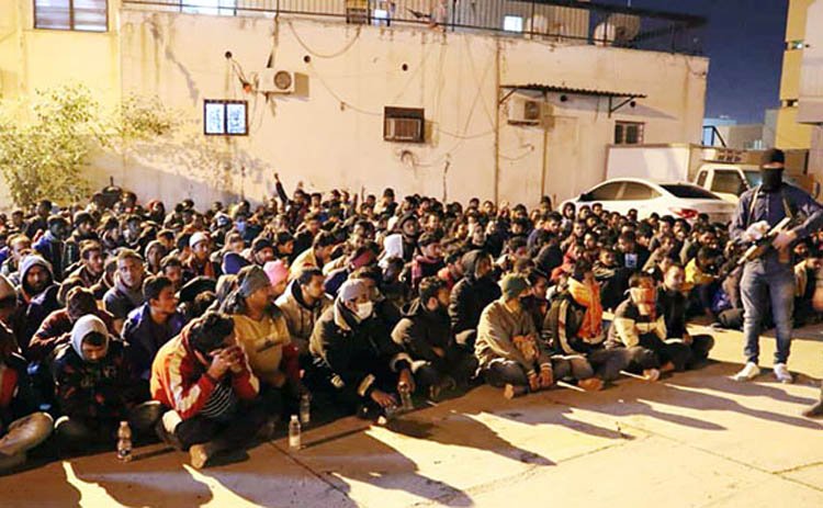 লিবিয়ায় ৫ শতাধিক বাংলাদেশিকে আটক