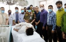 ওসামনী হাসপাতালে পোর্টেবল এক্স-রে মেশিনের উদ্বোধন