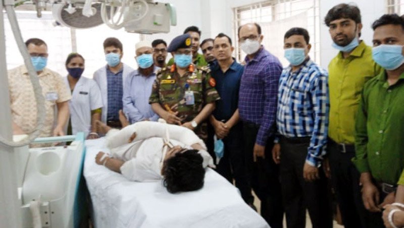 ওসামনী হাসপাতালে পোর্টেবল এক্স-রে মেশিনের উদ্বোধন