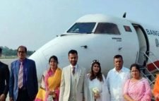 ঢাকা থেকে সিলেটে আসার পথে বিমানে মাঝ আকাশে বিয়ে!