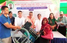 রাজনগর উপজেলা পরিষদের উদ্যোগে বিভিন্ন সামগ্রী বিতরণ