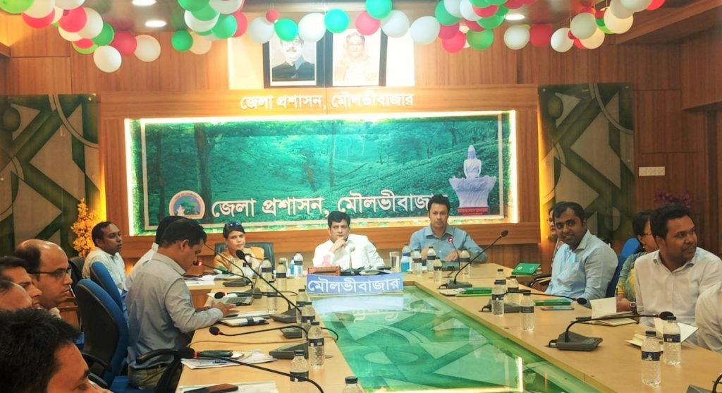 মাসিক রাজস্ব সভায় অনুষ্ঠিত