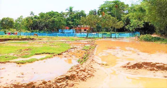 শ্রীমঙ্গলে অবৈধ বালু উত্তোলনে সময় ৫০ হাজার টাকা জরিমানা