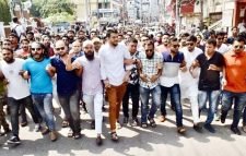 সিলেটে ছাত্রদলের বিক্ষোভ মিছিল