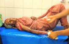 সন্ত্রাসী হামলায় বৃদ্বা নারীসহ আহত ২