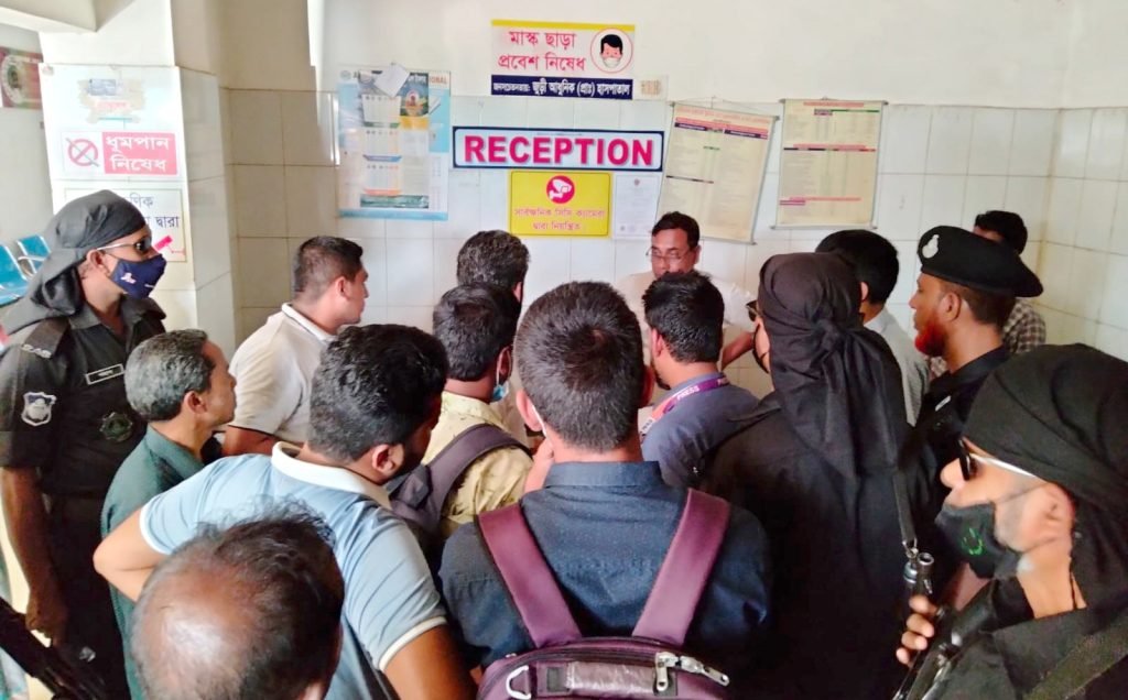 ভোক্তা-অধিকার অধিদপ্তর এবং স্বাস্থ্য অধিদপ্তরের যৌথ অভিযানে প্রাইভেট হাসপাতালে জরিমানা