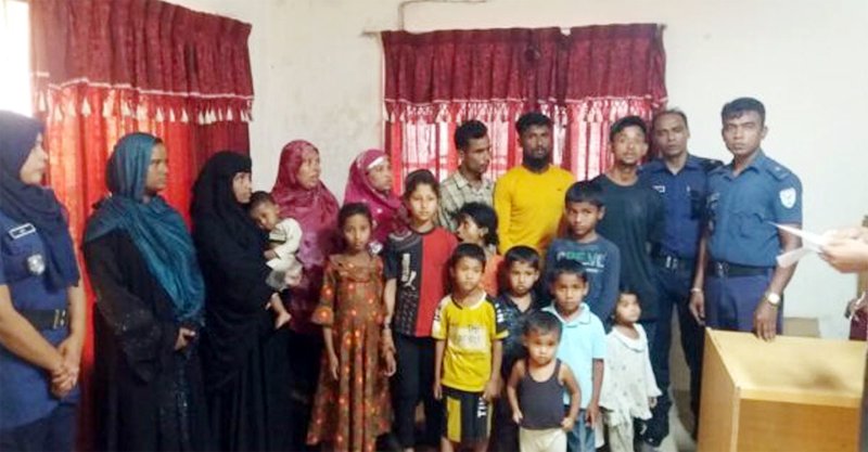 মৌলভীবাজারে ভারত থেকে আসা ১৮ রোহিঙ্গা আটক