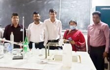 শাবিপ্রবিতে উদ্ভাবিত টি-কোলা পরিদর্শনে ইউজিসির সদস্যরা