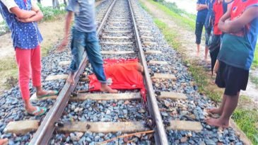 ট্রেনে কাটা পরে অজ্ঞাত এক নারীর মৃত্যু