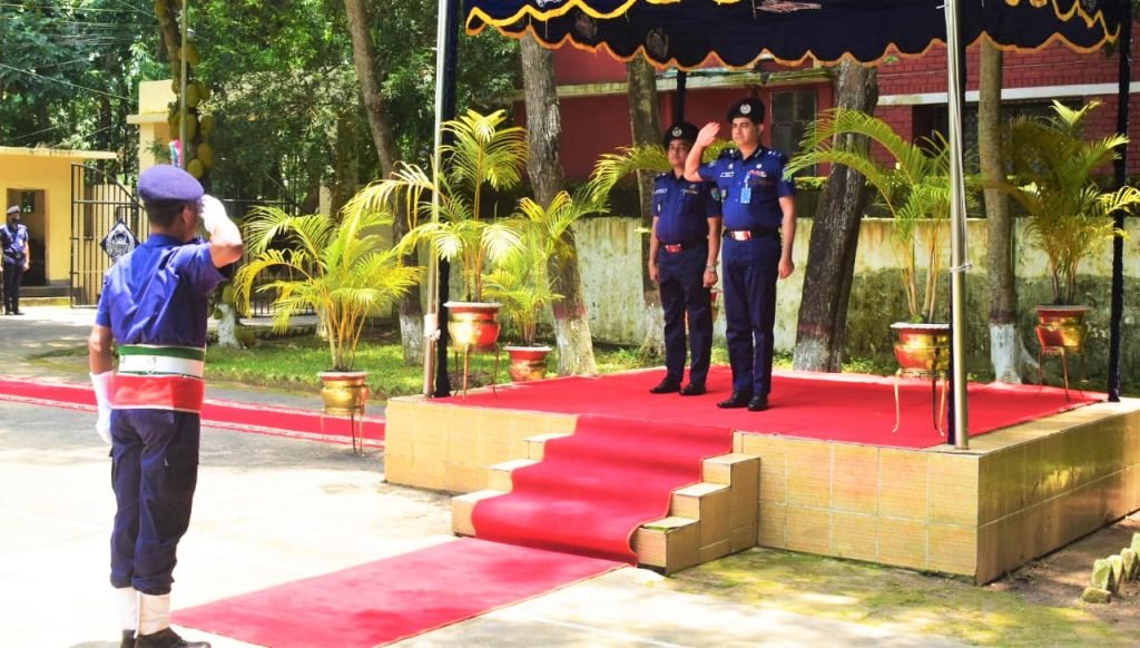 অ্যাডিশনাল ডিআইজি, সিলেট রেঞ্জ, পুলিশ অফিস হিসাব শাখার ১ম অর্ধ বার্ষিক পরিদর্শন