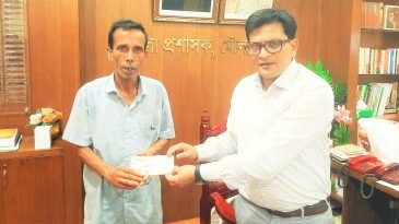  রোগাক্রান্ত দুই ব্যক্তিকে চিকিৎসা সহায়তা প্রদান