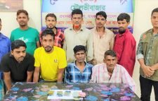  জেলা গোয়েন্দা পুলিশের অভিযানে ১০ জুয়াড়ী গ্রেফতার