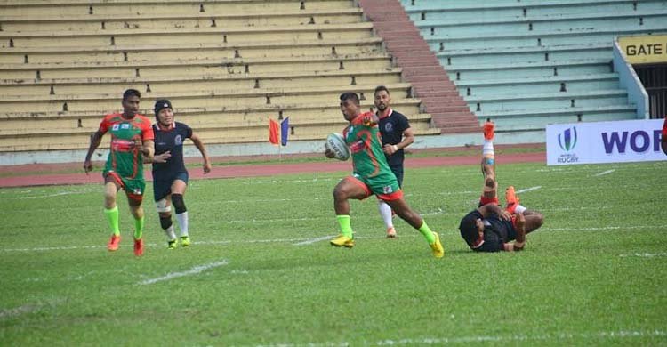 রাগবিতে নেপালকে উড়িয়ে ঐতিহাসিক সিরিজ জিতলো বাংলাদেশ