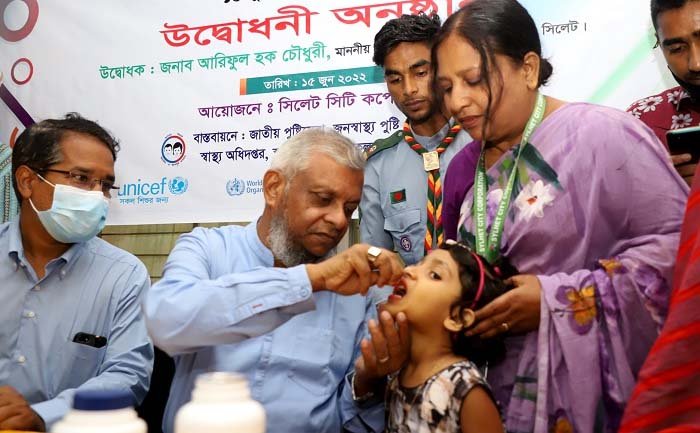 সিলেটে জাতীয় ভিটামিন এ প্লাস ক্যাম্পেইন শুরু