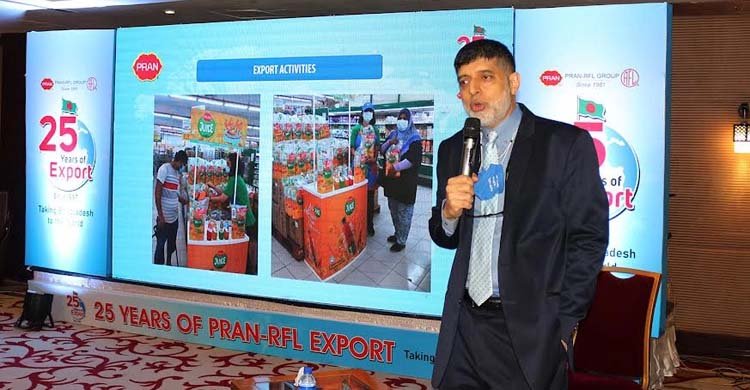 ২০৩০ সালে ২ বিলিয়ন ডলার সমমূল্যের পণ্য রপ্তানির লক্ষ্য প্রাণ-আরএফএল গ্রুপের
