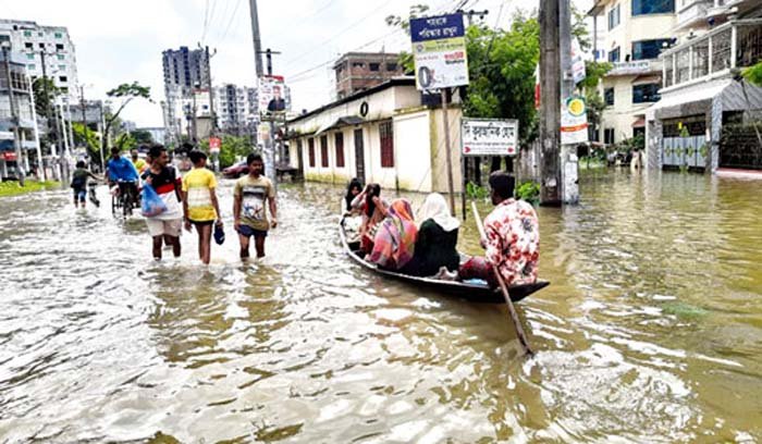 সিলেটে বন্যায় কৃষিতে এক হাজার ১১৩ কোটি টাকার ক্ষতি