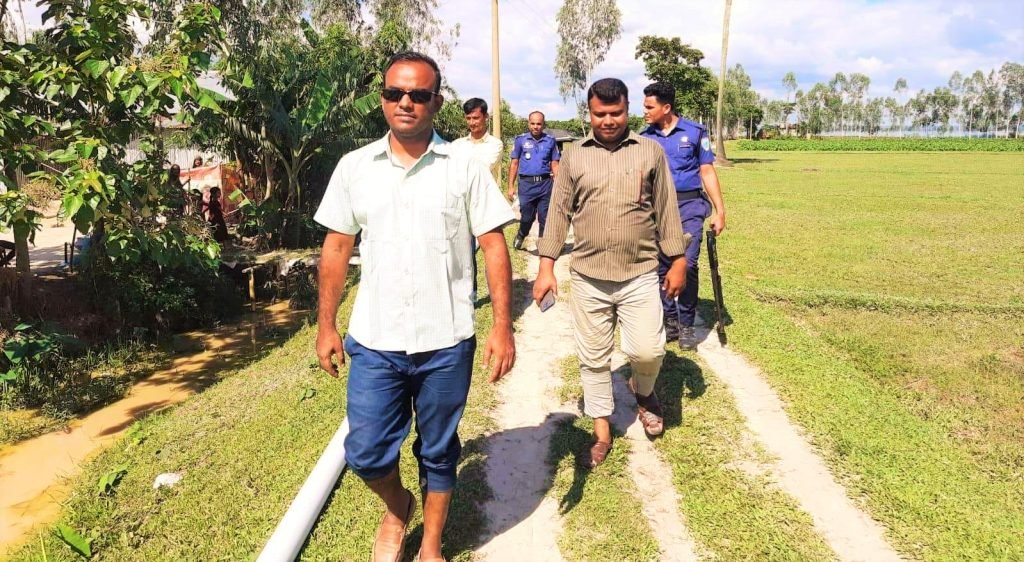 শ্রীমঙ্গল অবৈধভাবে বালু উত্তোলনের বিরুদ্ধে অভিযান