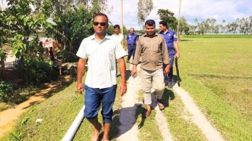 শ্রীমঙ্গল অবৈধভাবে বালু উত্তোলনের বিরুদ্ধে অভিযান